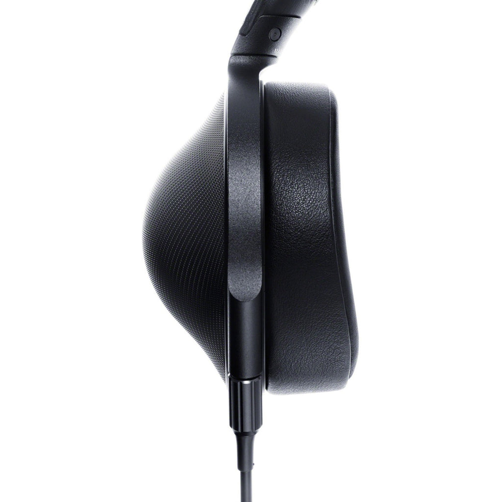 Close-up of Sony MDR-Z1R high-fidelity headphones showcasing their sleek design and premium ear cups.