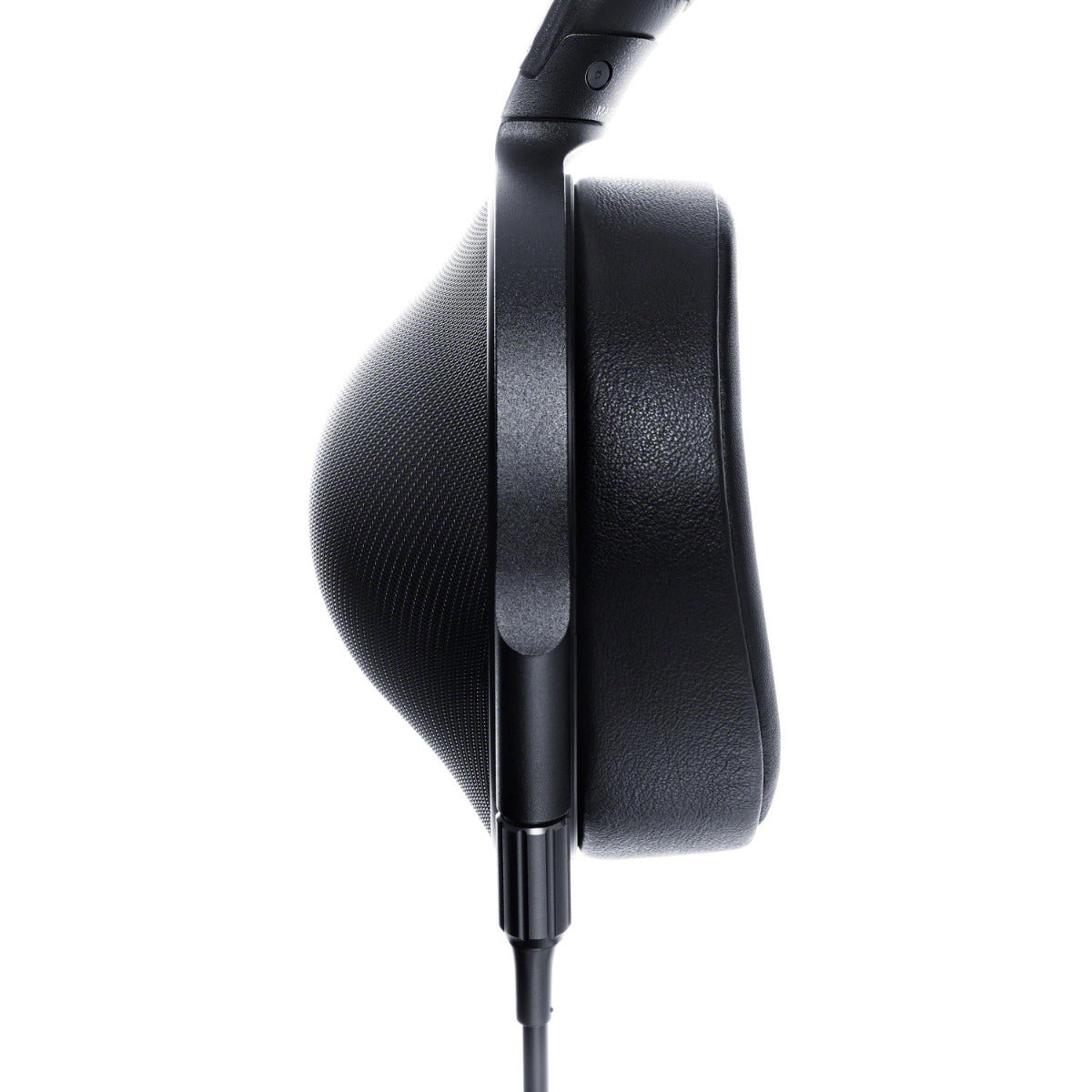 Close-up of Sony MDR-Z1R high-fidelity headphones showcasing their sleek design and premium ear cups.