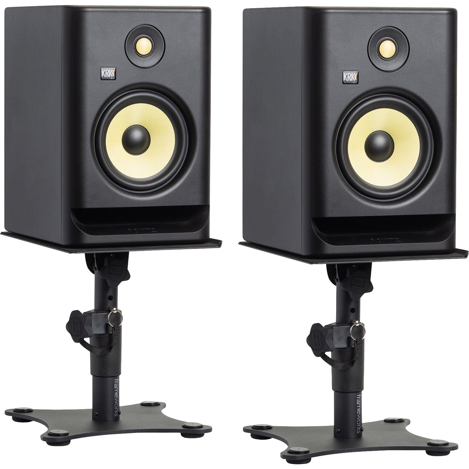 Gator Frameworks Desktop Studio Monitor Stands