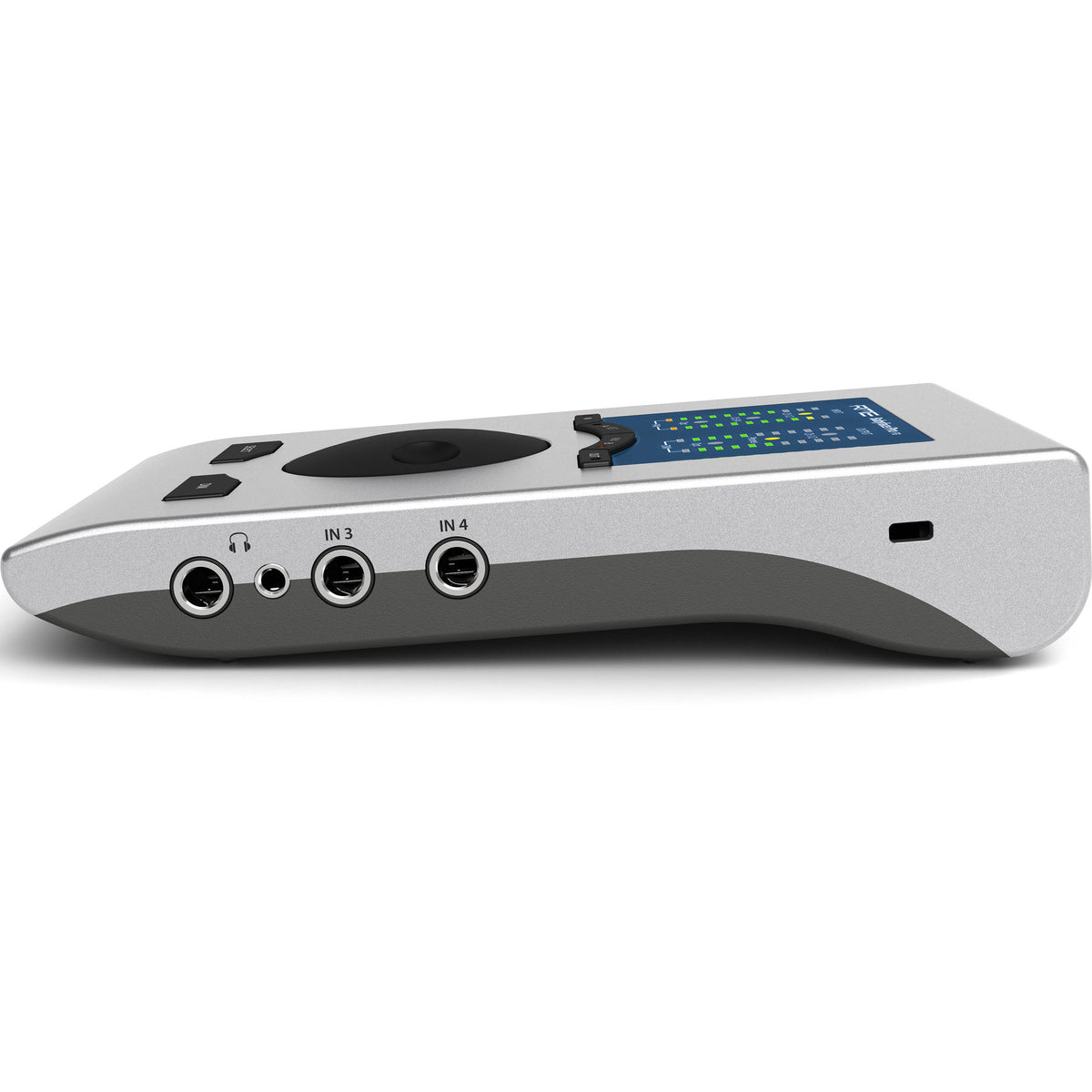 RME Babyface Pro FS audio interface with multiple input/output ports and professional controls for high-quality sound recording