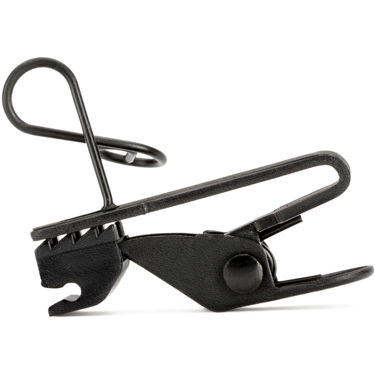 Rode Lavalier GO microphone clipped to a person’s clothing, wireless wearable microphone for clear audio recording.