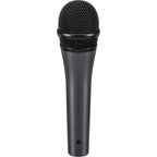 Sennheiser E 825-S dynamic microphone with black body and grille, designed for professional vocal and instrument amplification.