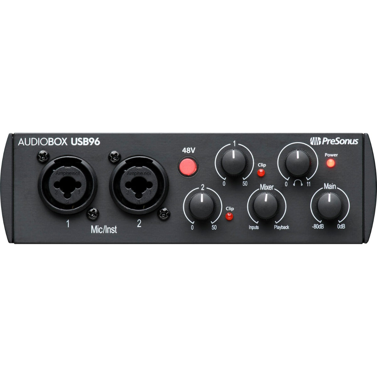 Presonus AudioBox USB 96 (Black) - Soundium