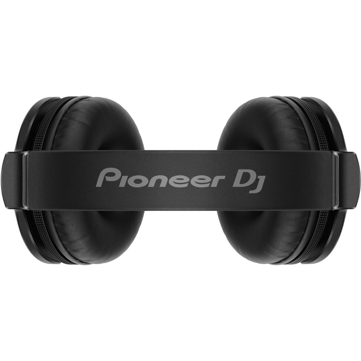 Pioneer DJ HDJ-CUE1 Bluetooth DJ headphones with adjustable headband and cushioned ear cups, black color, side view.