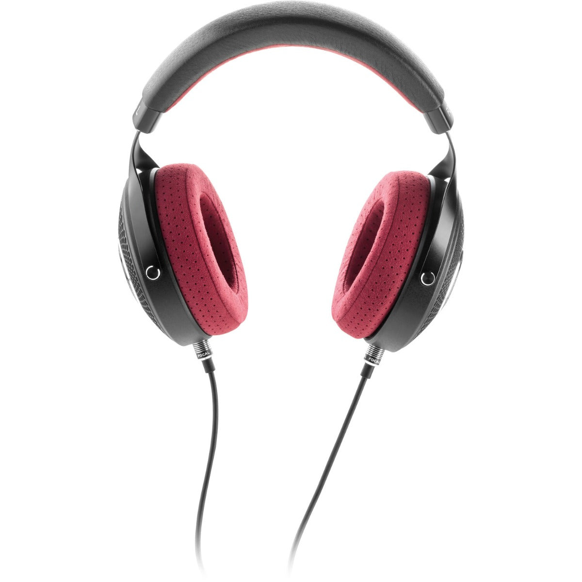 Focal Clear MG professional head-fi headphones with open-back design, featuring sleek black ear cups and adjustable headband.