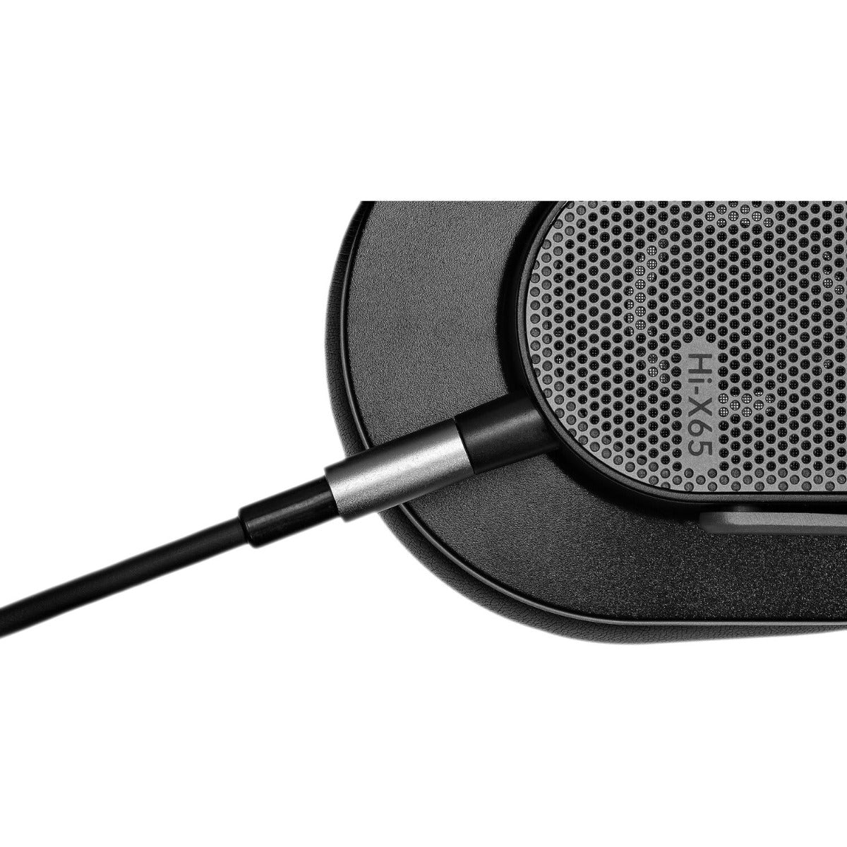 Austrian Audio Hi-X65 studio headphones with over-ear design, black ear cups, and adjustable headband for professional audio use.