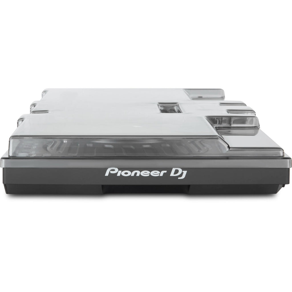 Decksaver Pioneer DDJ-FLX6 DJ cover protecting the controller with a clear, durable plastic shell for safe storage and transport.