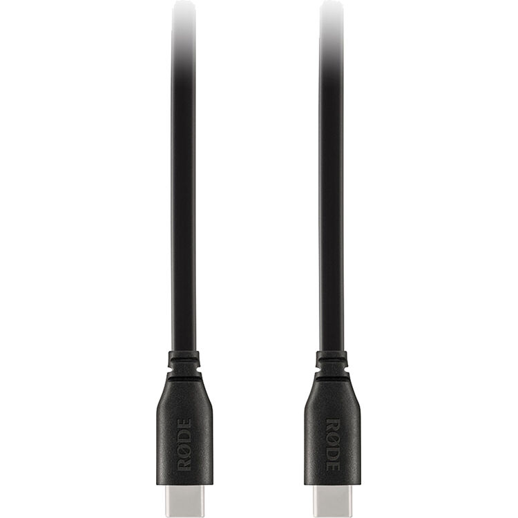 Rode SC17 USB C cable with durable connectors and braided design for reliable device connection.