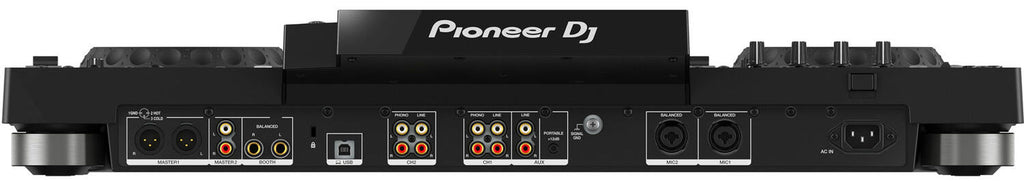 Pioneer DJ XDJ-RX3 DJ media player with dual touchscreen displays, professional controls, and jog wheels for seamless mixing.