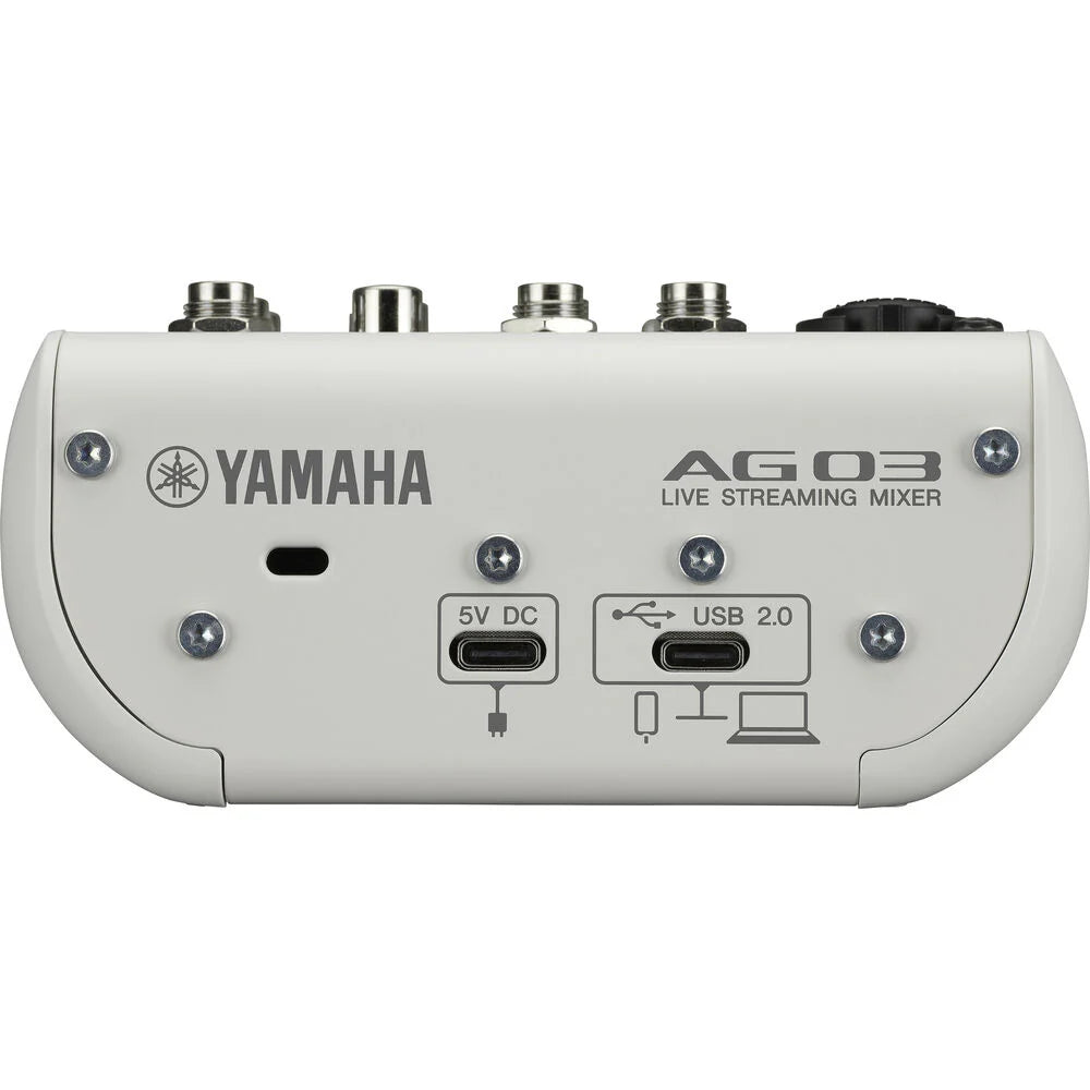 Yamaha AG03 MK2 – Compact 3-Channel Mixer & USB Interface | Soundium Yamaha AG03 MK2 – Compact 3-Channel Mixer & USB Interface | Soundium
