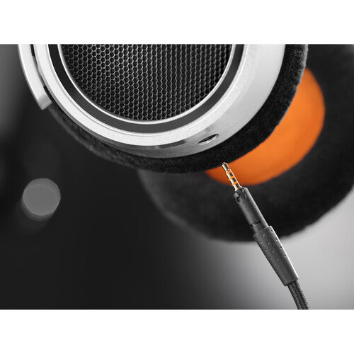 Neumann NDH 30 studio headphones with over-ear design, black finish, and padded headband for professional audio monitoring.