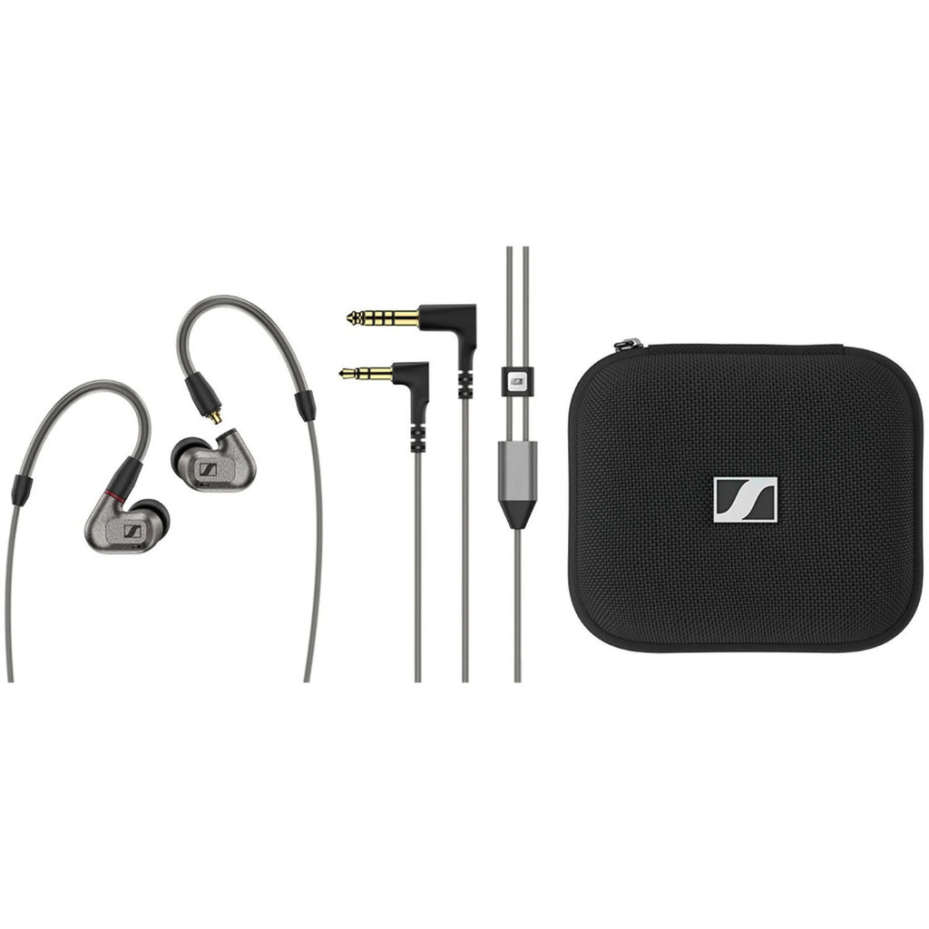 Sennheiser IE 600 head-fi headphones with sleek design and premium ear tips for enhanced audio experience.