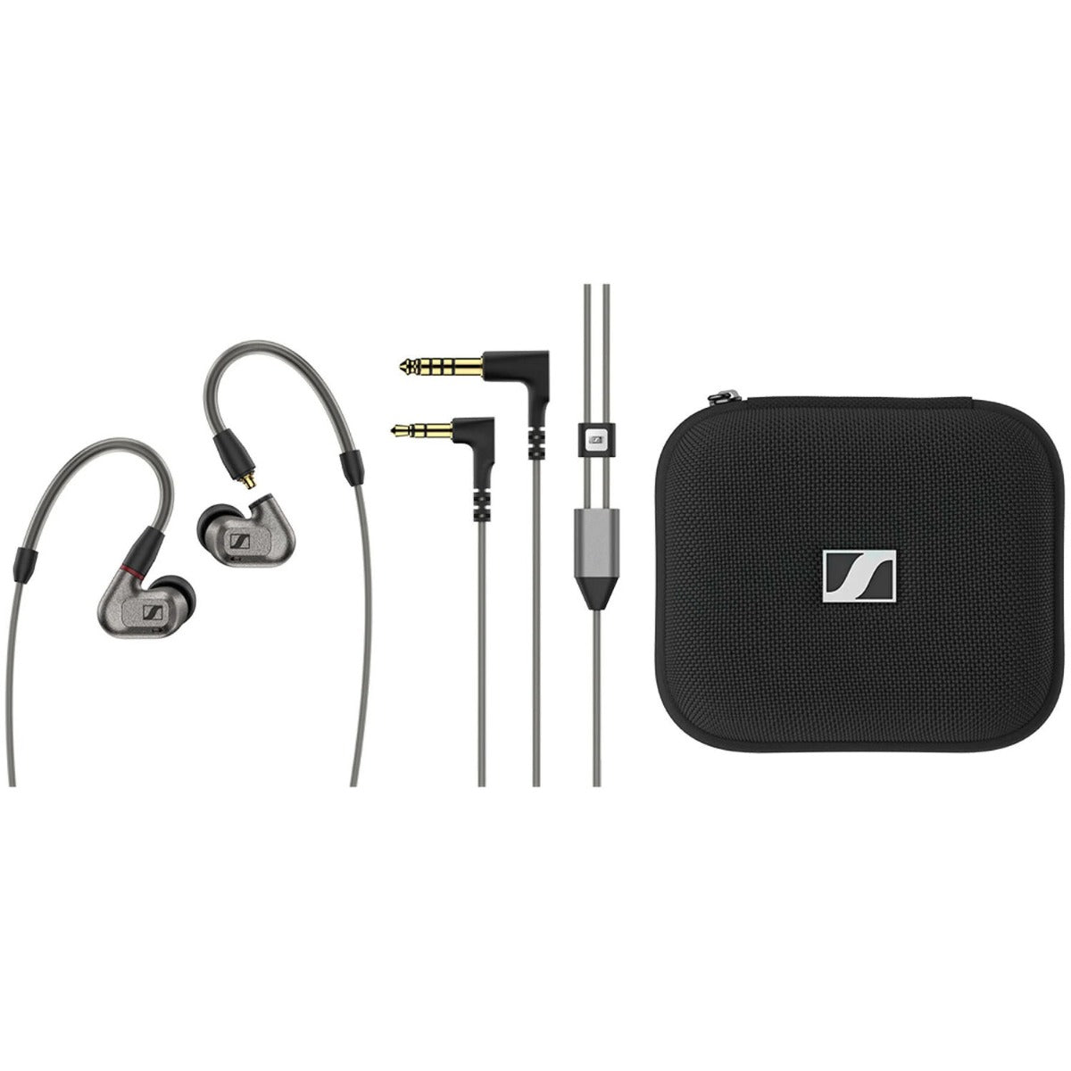 Sennheiser IE 600 head-fi headphones with sleek design and premium ear tips for enhanced audio experience.