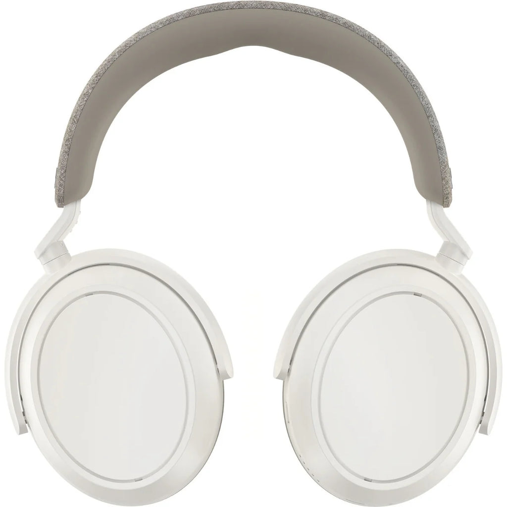 Sennheiser Momentum 4 Wireless headphones with over-ear design and cushioned ear cups, black color, and sleek modern look.