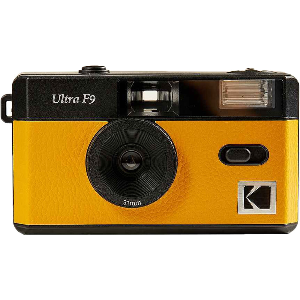 Kodak Ultra F9 reusable compact camera for instant photos, featuring a sleek design and easy-to-use film capture.