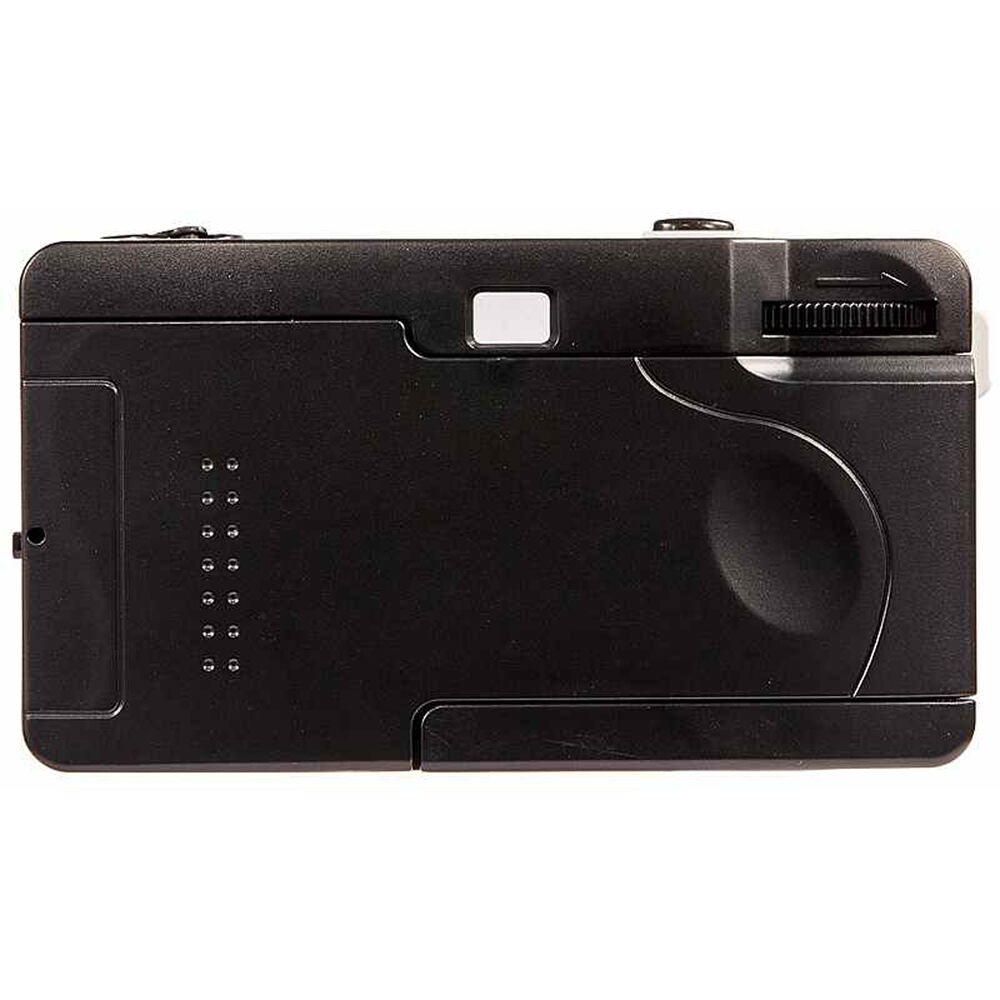 Kodak Ultra F9 reusable instant camera with compact design and black finish, featuring a built-in flash and viewfinder.