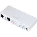Arturia MiniFuse 2 audio interface with multiple input and output ports, compact design, and professional recording features.