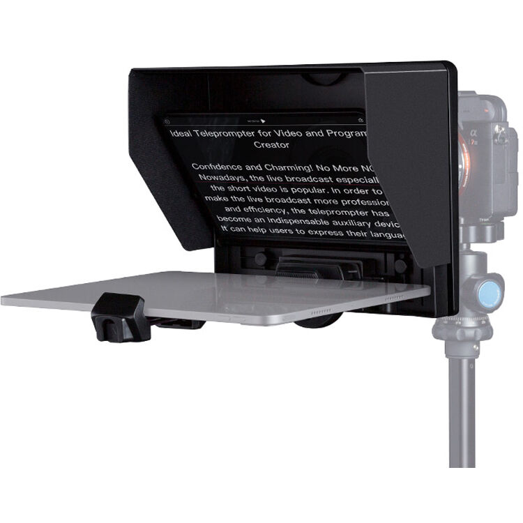 Feelworld TP10 Portable 10" Folding Teleprompter DSLR