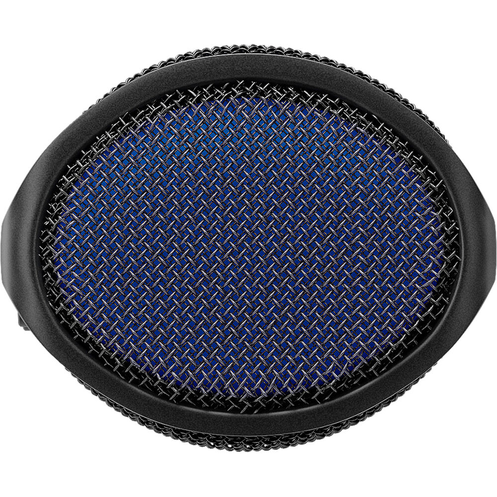 Rode NT-USB+ USB microphone with built-in stand and controls, ideal for podcasting, streaming, and recording audio.