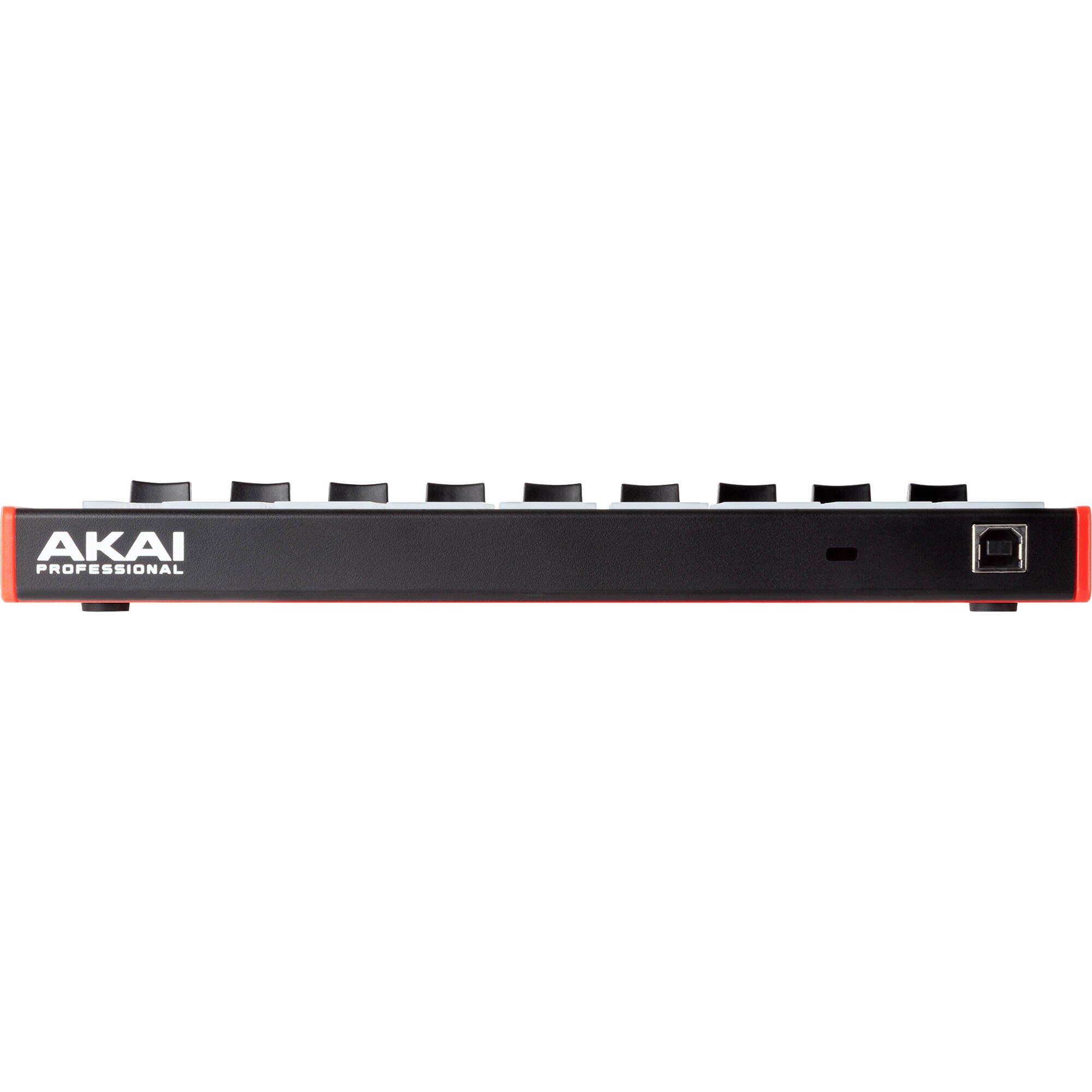 Akai Professional APC Mini MK2 MIDI controller with compact grid and control knobs for music production and live performance.