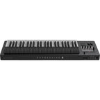 Expressive E Osmose 49 synthesizer with expressive keyboard and control knobs, designed for professional sound creation and performance.