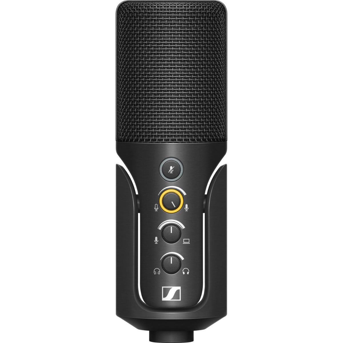 Sennheiser Profile USB-C microphone for high-quality audio recording, featuring a sleek design and USB-C connection.