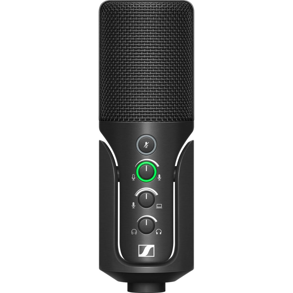 Sennheiser Profile USB-C microphone for high-quality audio recording, featuring a sleek design and USB-C connector.