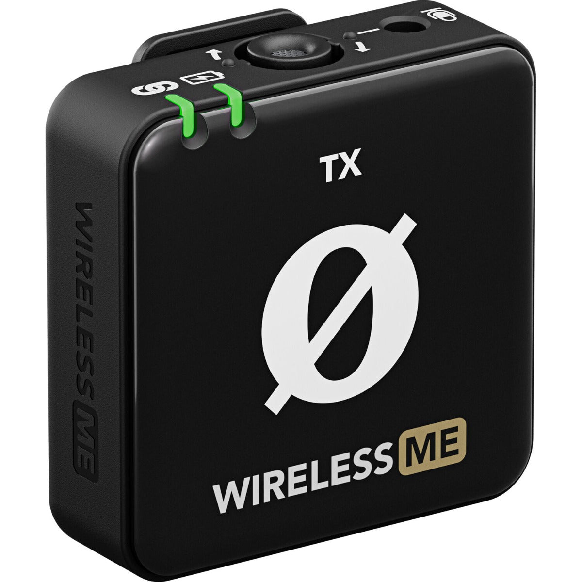 Rode Wireless ME creator wireless microphone system with compact transmitter and receiver, ideal for content creators and videos.