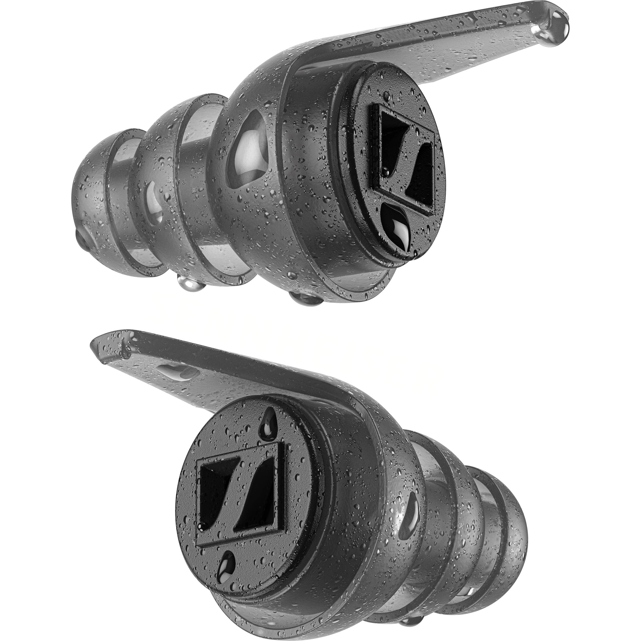 Sennheiser SoundProtex Plus hearing protection with cushioned ear cups and adjustable headband for noise reduction.