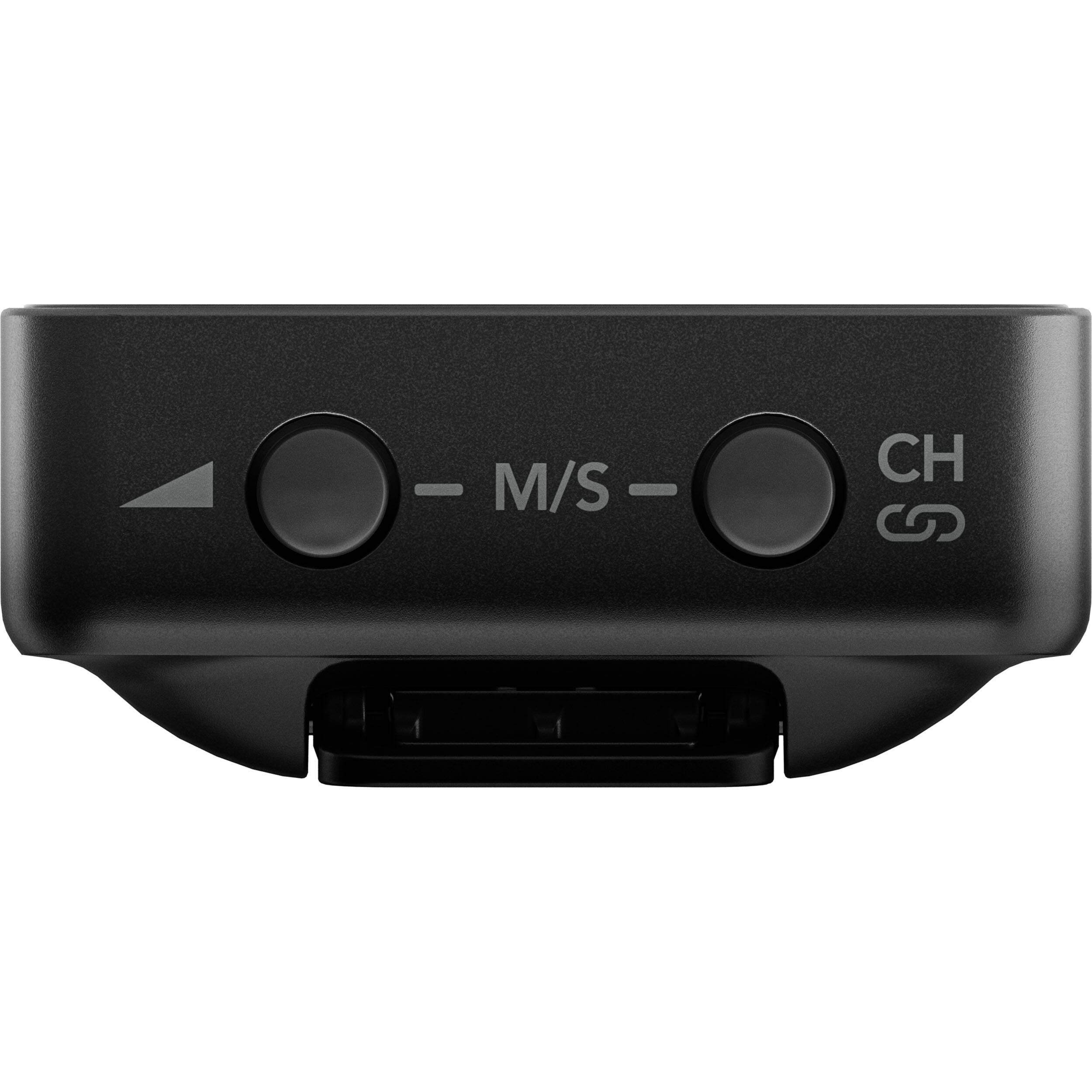 Rode Wireless PRO professional wireless microphone system with compact receiver and transmitter for high-quality audio recording