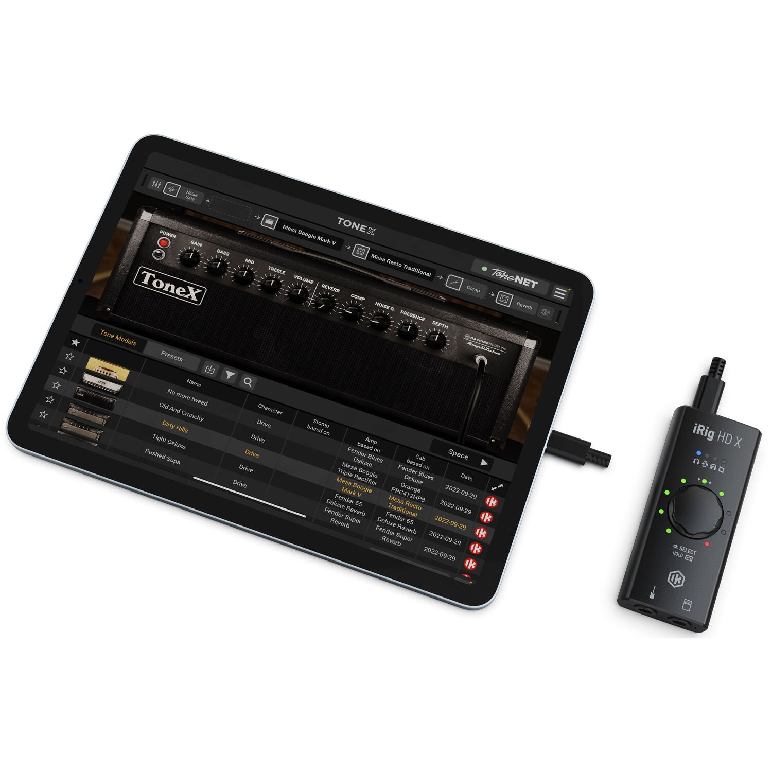 IK Multimedia iRig HD X Guitar Interface for iPhone, iPad