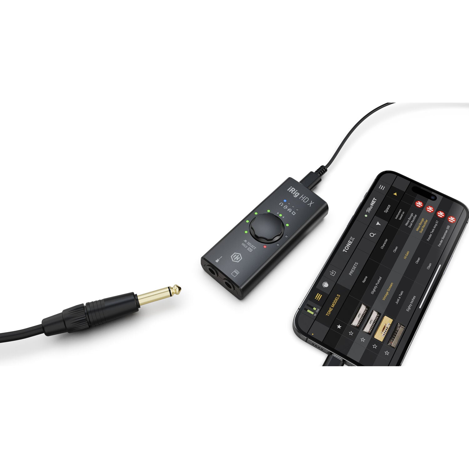 IK Multimedia iRig HD X 美品 iRig HD X - Ultimate guitar experience. Anywhere.