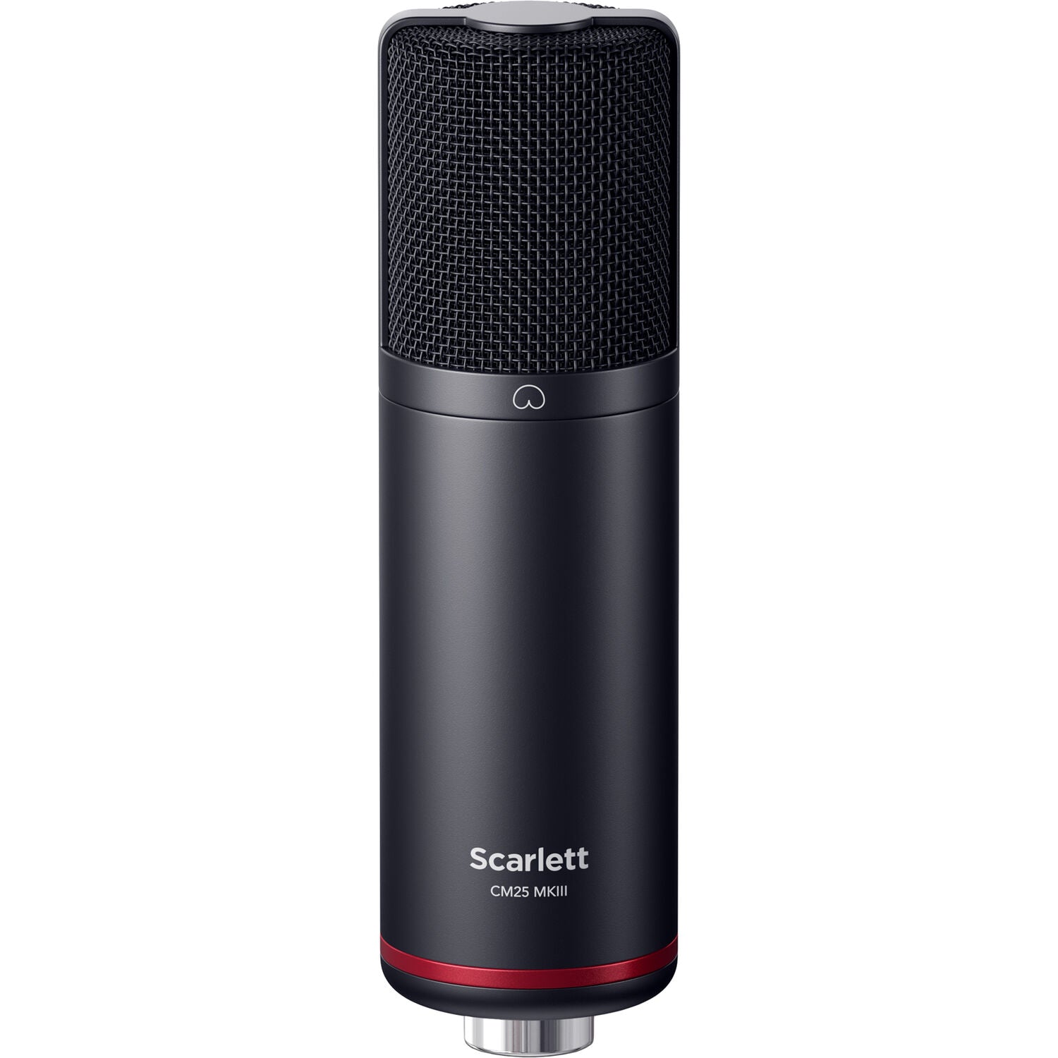 Focusrite Scarlett 2i2 Studio 4th Gen audio interface and studio bundle with headphones and microphone on a desk setup.