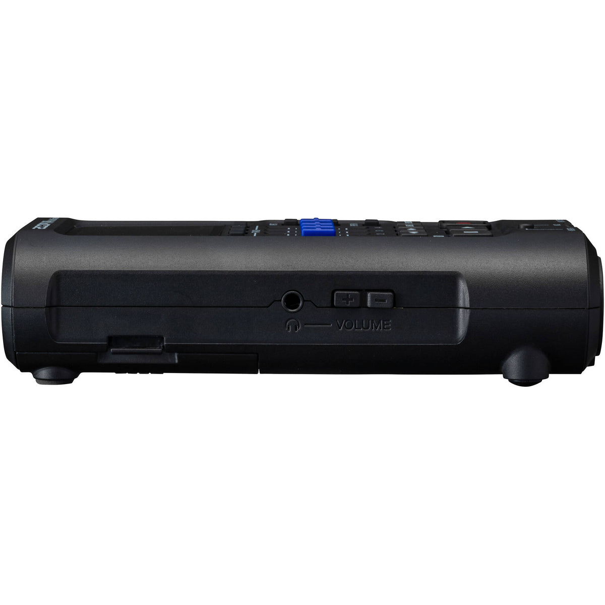 Zoom R4 MultiTrak digital recorder with four input channels, LCD screen, and control knobs for professional audio recording.