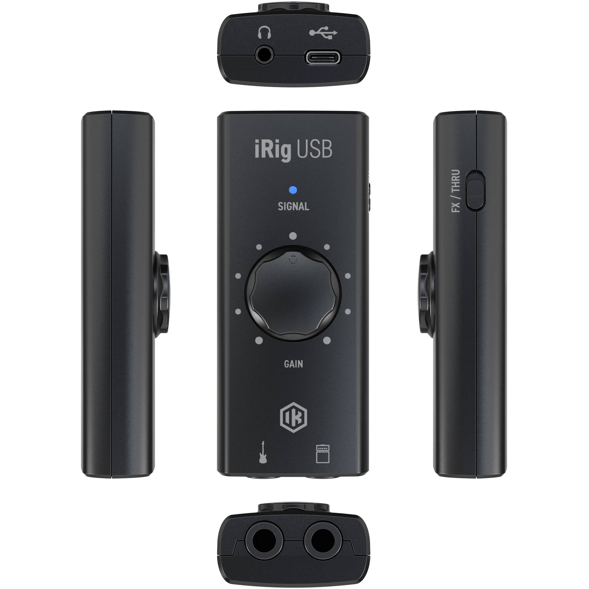 ★IK Multimedia★iRig USB ★ IK Multimedia iRig USB - Pocket-Sized Guitar & Bass Interface