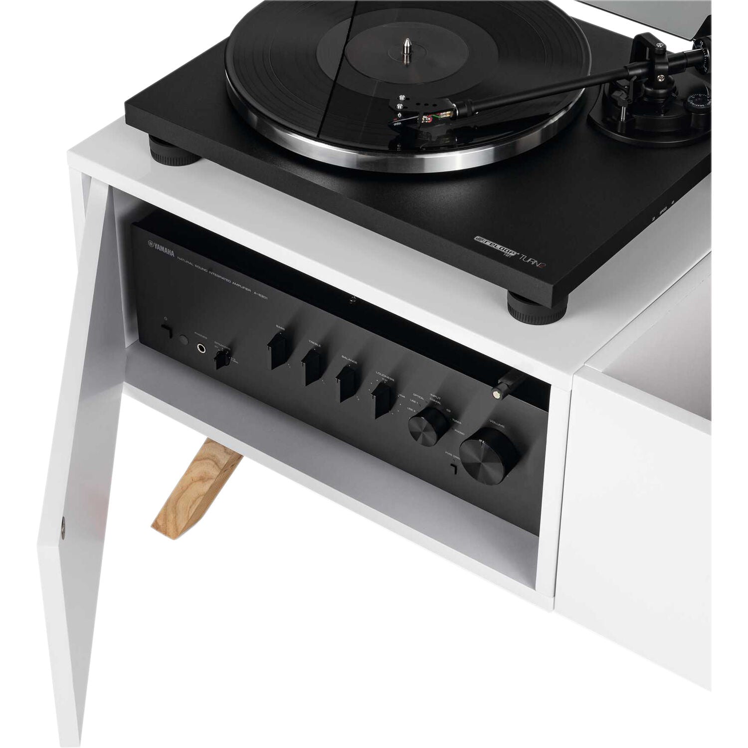 Härlig skivspelare Lowboard