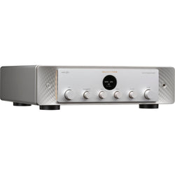 Marantz MODEL 40n stereo amplifier with sleek design, buttons, and knobs for high-quality audio output.