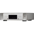Marantz CD 60 CD player with silver finish, front-loading disc tray, and digital display for high-quality audio playback.