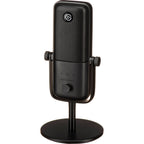 Elgato Wave:3 USB microphone with sleek design and adjustable stand, ideal for streaming and recording audio.