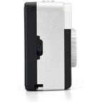 Kodak EKTAR H35 half-frame instant camera with compact design, featuring a sleek black body and vintage-style controls.