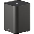 Sennheiser Ambeo Subwoofer with sleek black design and control panel, delivering deep bass for immersive audio experiences.