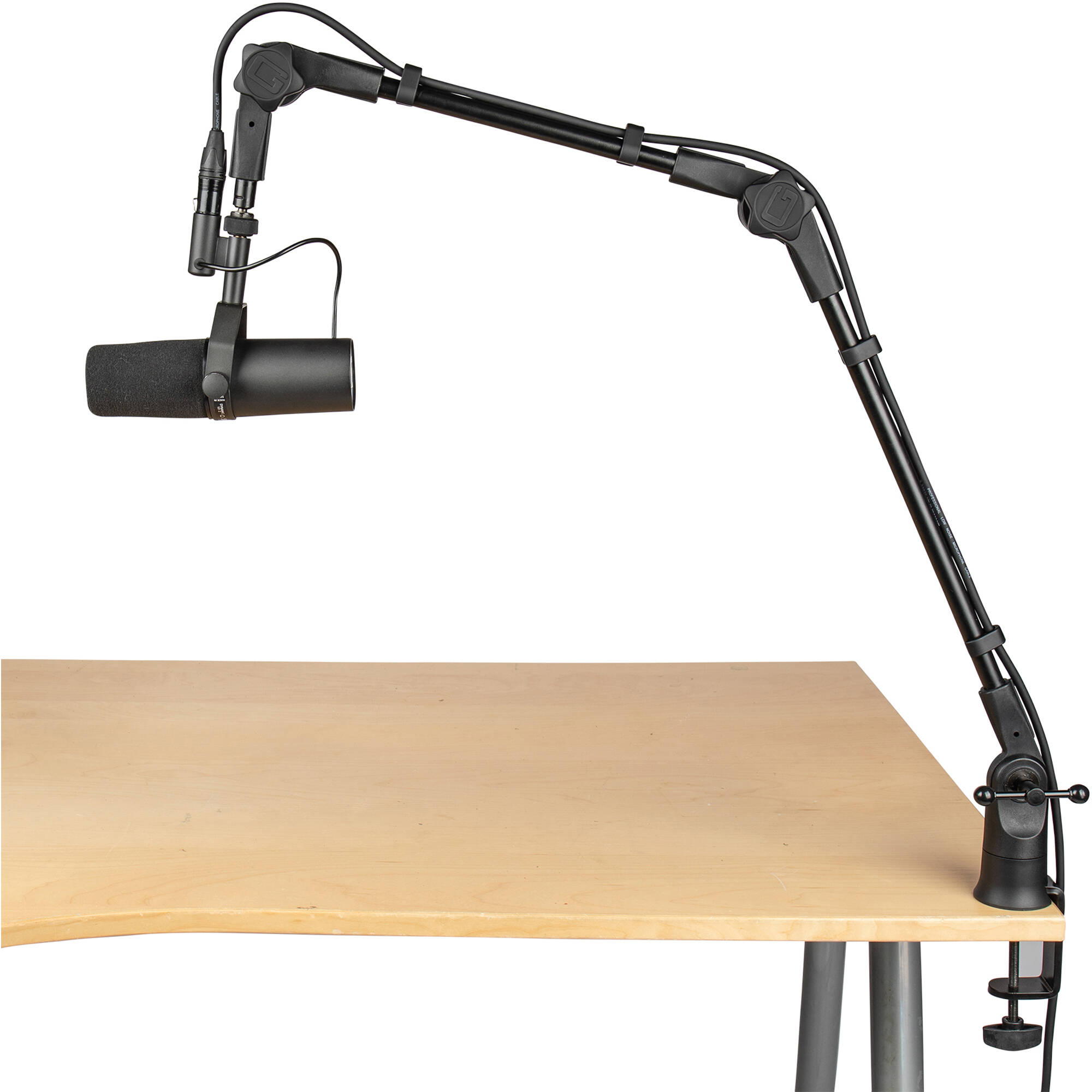 Gator Frameworks Slim Profile Desktop Mic Stand Boom Arm