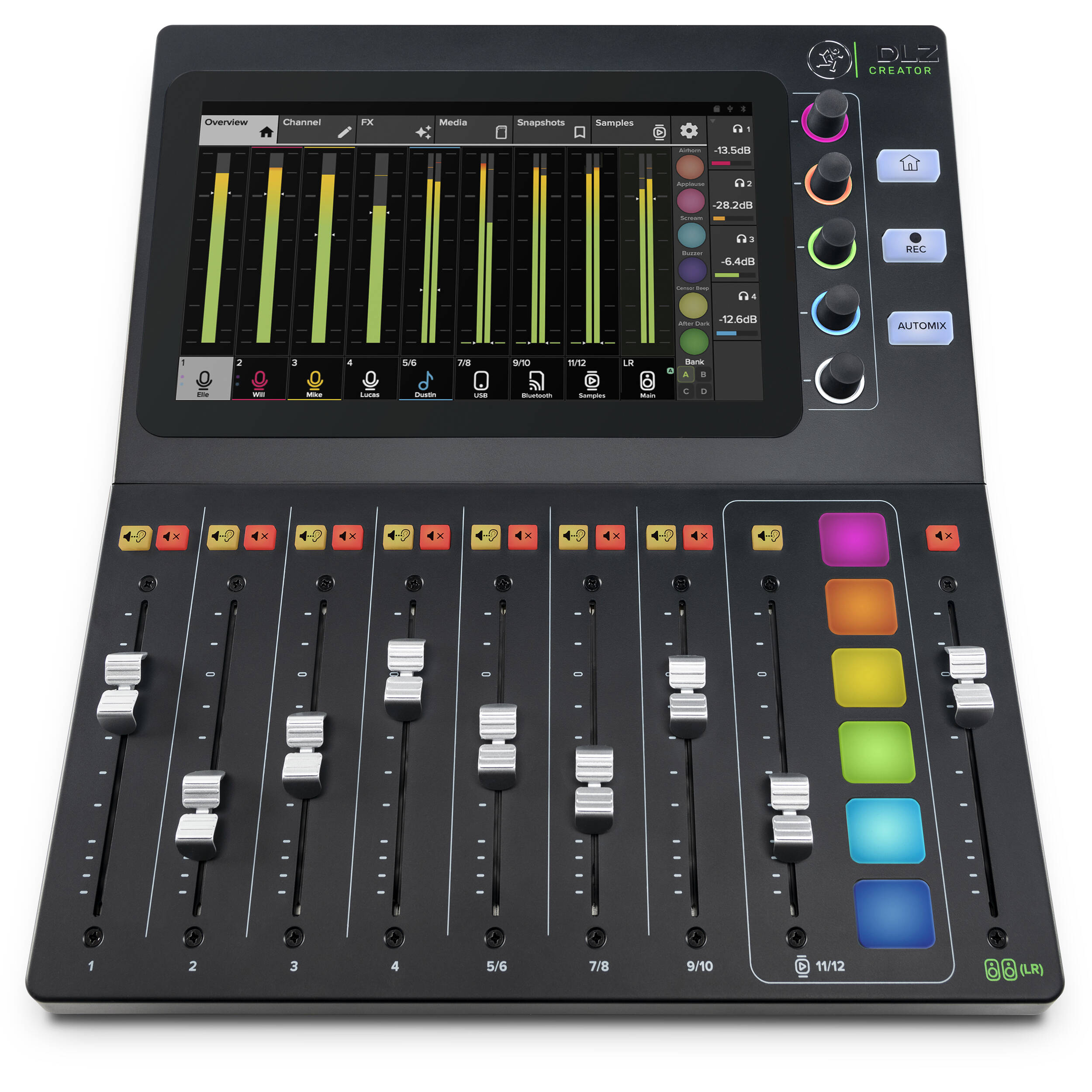 Mackie DLZ Creator | Adaptive Digital Mixer for Podcasting
