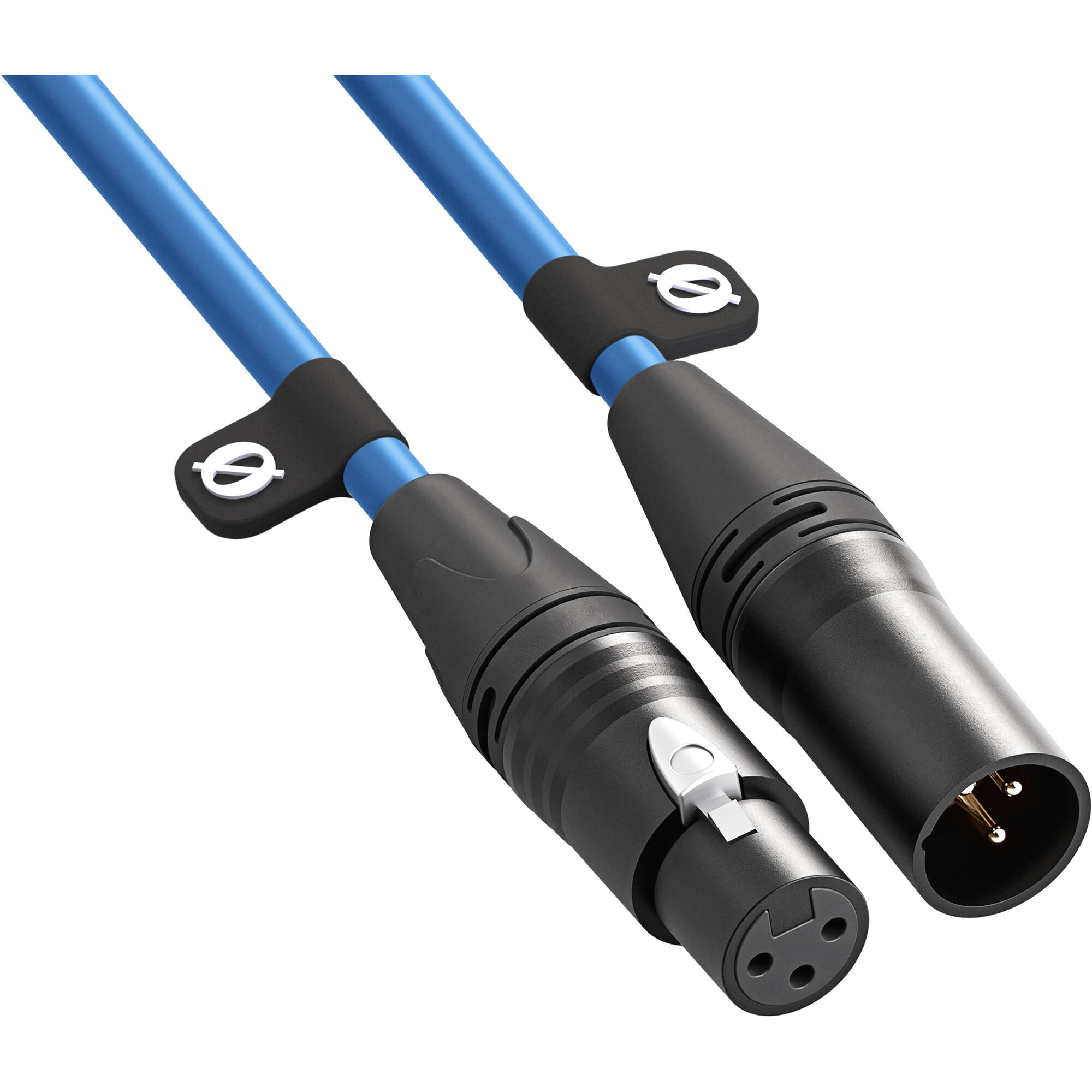 Rode XLR-Female to XLR-Male cable showing a professional audio XLR cable with connectors on both ends
