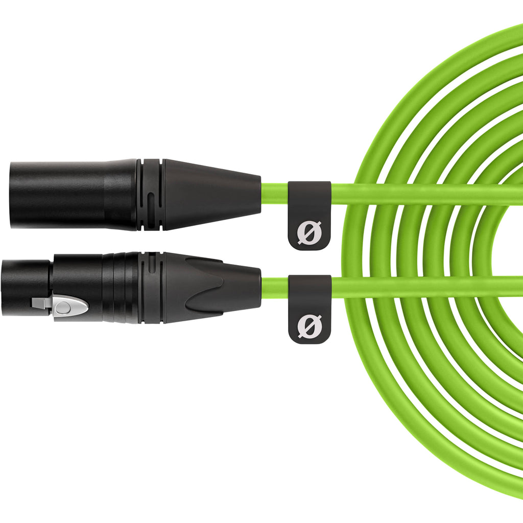 Rode XLR-Female to XLR-Male audio cable, professional XLR to XLR cable for microphone connections, black with connectors visible