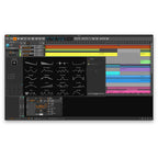 Bitwig Studio 5 music production software interface on screen, showing digital audio workstation features and controls.