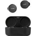 Wireless in-ear headphones from Denon PerL PRO with sleek design and ergonomic fit, shown in black.