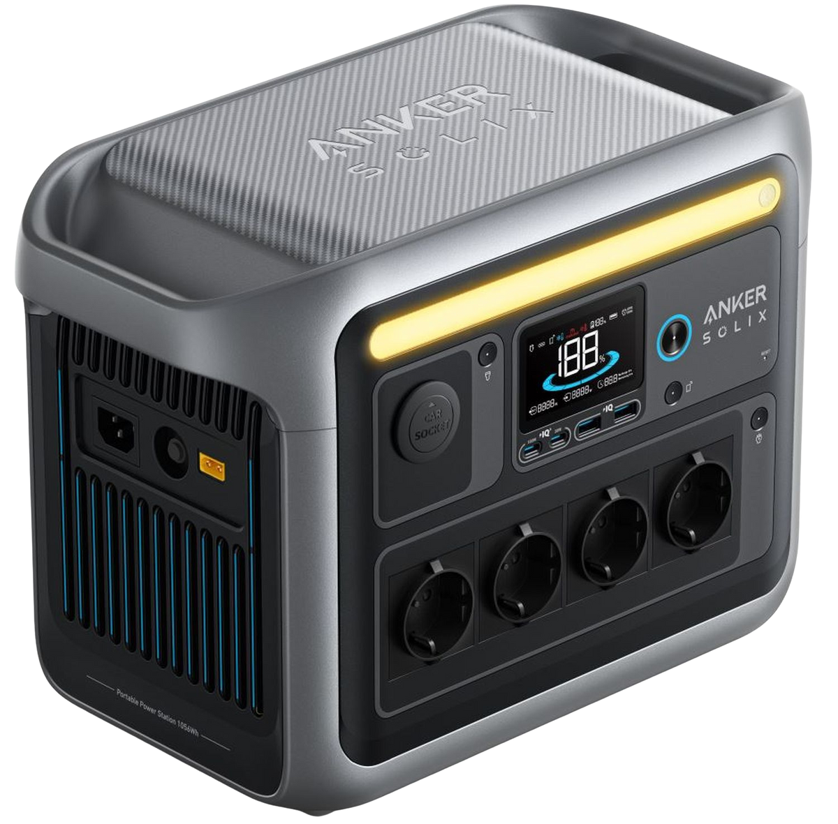 Anker Solix C1000X Portable Power Station (1056Wh, 1800W) | Soundium
