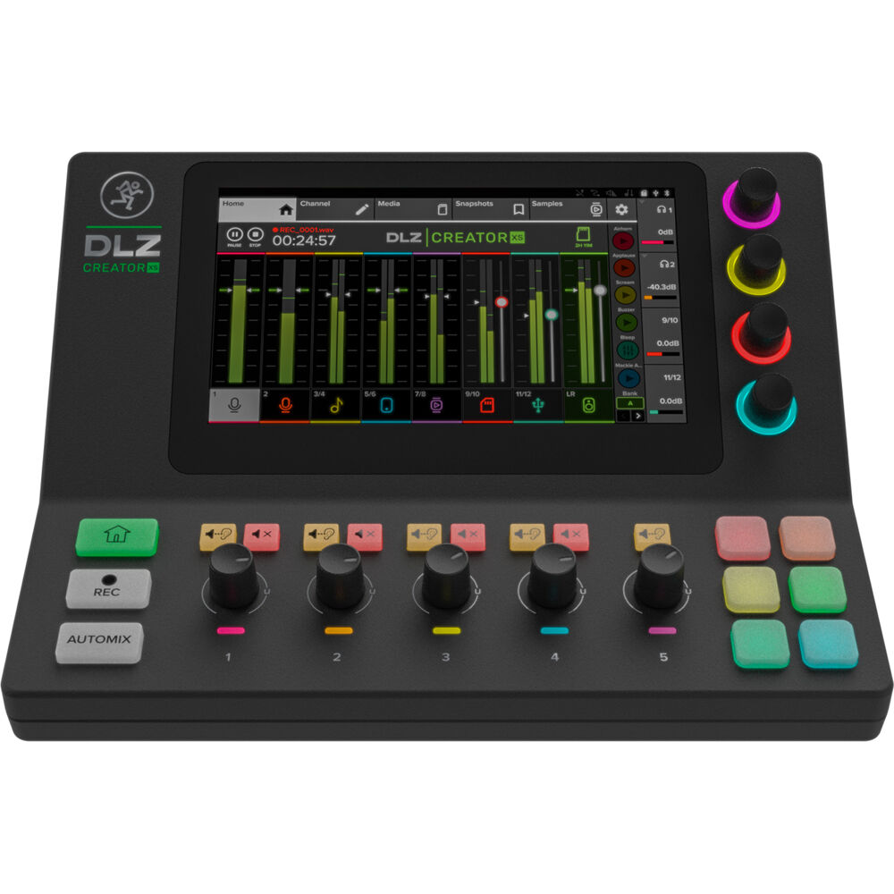 Mackie DLZ Creator XS | Compact Digital Mixer for Streaming | Soundium