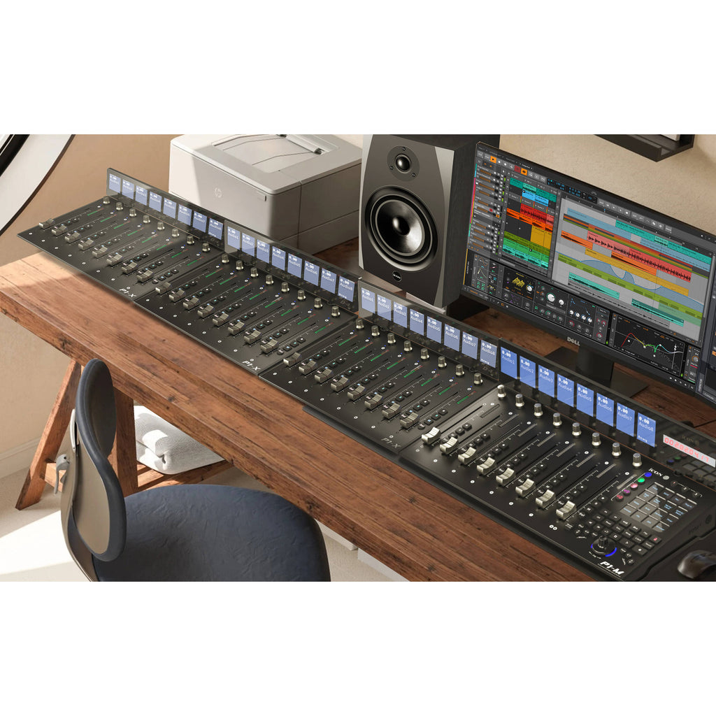 iCon P1-M DAW controller with knobs and faders for music production, professional audio equipment for digital audio workstations